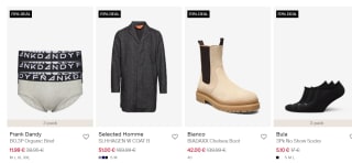 Tot 70% korting op de sale voor heren bij Boozt