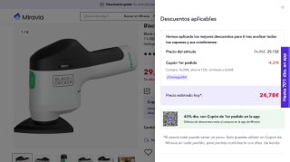 Lijadora de detalle Black and Decker por 24,78€