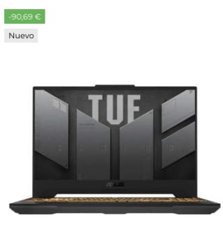 Portátil ASUS TUF507VV-LP193 por solo 939€