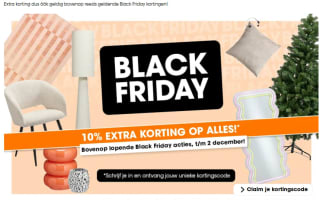 10% extra korting op alles (ook sale!) bij Kwantum