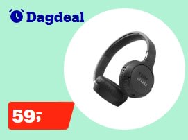 1+1 gratis op de JBL Tune 660NC koptelefoon met noise canceling bij Bol.