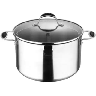 Stock pot 28x16.5cm 9,8L de acero inoxidable y apta para induccion por 14.4€