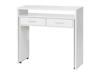 Consola escritorio Paredes laterales con ruedas. por 38,99€