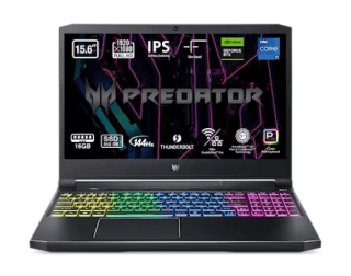 Portátil Acer Predator Helios 300 PH315-54 Gaming 15.6" IPS Full HD 144 Hz Intel Core i7-11800H 16GB RAM 1TB SSD por 1,199€