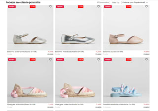 Rebajas de primavera/verano con descuentos de hasta -50%