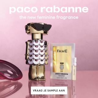 Gratis sample van de nieuwe Paco Rabanne damesgeur Fame.