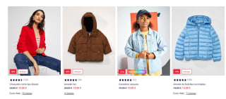 Descuentos en abrigos los tenemos desde 6€ (hasta -70% descuento)