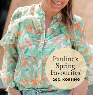 20% korting op Pauline's voorjaars favorieten bij Tramontana