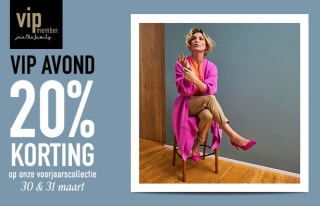 20% korting op de nieuwe collectie bij Ziengs 30 & 31 maart