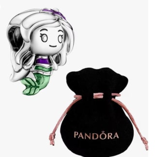 Charm de Ariel en plata de ley S925 | Bolsa original de Pandora incluida por 10,43€