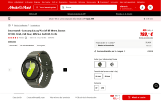 Samsung Galaxy Watch7 por 169,15€