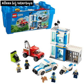 LEGO City Politie opbergdoos voor €22,98 bij Intertoys