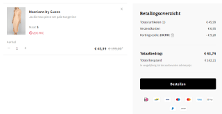 20% korting op jurken bij Otrium