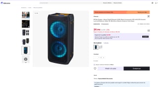 Altavoz NK Bass Speaker Portátil Bluetooth 46W Batería Incorporada 4.400 mAh por 39,99€ (Nuevos usuarios 15,99€)