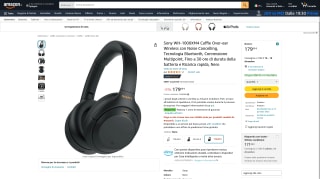 Auriculares Wireless Sony WH-1000XM4 por 179€