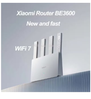 Routeur Wifi Xiaomi BE3600 - Wifi 7, Mesh, 2.5Gbps WAN, 3 ports Ethernet 1Gbps à 44,29€