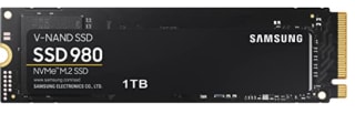 Carte SSD interne M.2 NVMe Samsung 980 à 51,99€
