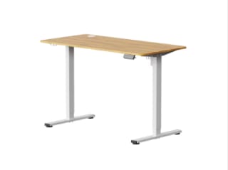 Bureau assis debout électrique FlexiSpot SE - 140 x 60 cm, Blanc à 129,99€