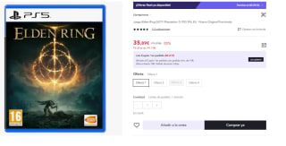 Juego PS5 Elden Ring por 32.31€