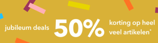 50% korting op selecteerde producten bij Scapino