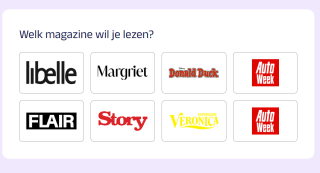 3 weken een magazine naar keuze voor €6 via Kiosk