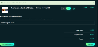 Castlevania: Lords of Shadow – Mirror of Fate HD voor €0,96 dmv code bij Gamerthor