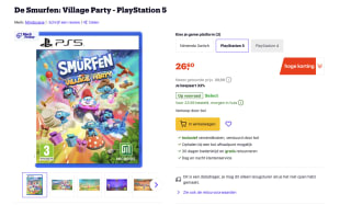 De smurfen: Village party voor 26,60 euro