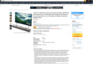 Barra Hiwill de sonido 5.2.2 con Dolby Atmos por solo 179,99€