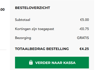 Hunkemöller String Isabellavoor €4,25 dmv code bij Secret Sales