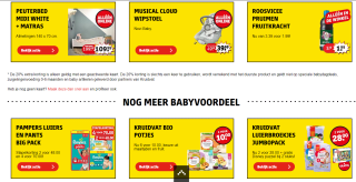 Baby dagdeals bij Kruidvat [ woensdag 2 augustus ]