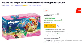 Playmobil Zeemeermin met zeeslakkengondel voor €7,43 bij Bol.com