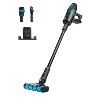 Aspirador escoba - Cecotec Rockstar 2500 X-Treme, Autonomía 90 min, Cepillo Jaliscazo, 680 W, 26 kPa por 193€
