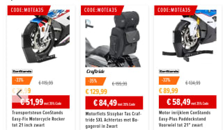 Motea kortingscode voor 35% korting
