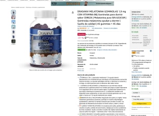 DRASANVI MELATONINA GOMINOLAS 1,9 mg por solo 6,84€