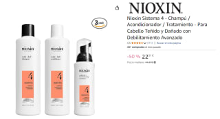 Nioxin Sistema 4 - Champú / Acondicionador / Tratamiento - Para Cabello Teñido y Dañado con Debilitamiento Avanzado por 22.31€