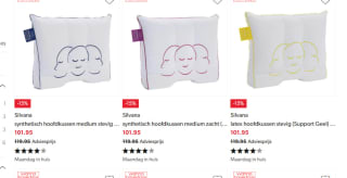 15% korting op Silvana Hoofdkussens bij Wehkamp