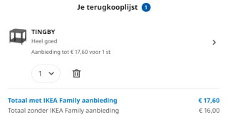 Ikea koopt je oude meubels terug voor een mooi prijsje