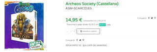 Juego de Mesa Archeos Society por 14.95€