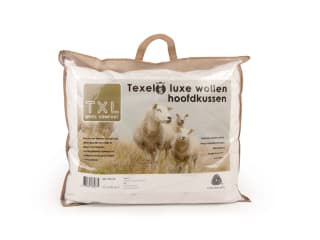 Texels wol hoofdkussen voor maar €12,99 bij Lidl