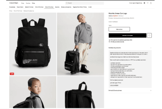 Mochila CALVIN KLEIN Unisex Con Logo por solo 44€