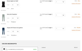 We Fashion sale met 20% korting op de hele collectie voor We Members