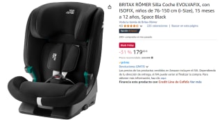 Silla de Coche Britax Römer Evolvafix i-Size 76-150 cm por 179€