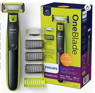 Philips OneBlade Face en Body scheerset voor €24,99 bij Amazon.nl