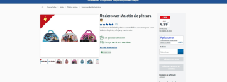 Undercover Maletín de pintura Frozem/LOL/Patrulla Canina por 6,99€