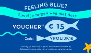 €15 korting op je bestelling bij Limango