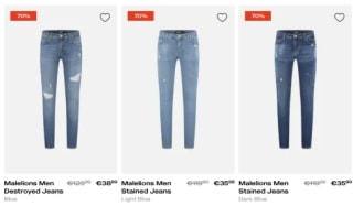 Malelions Sale: 70% +10% korting + gratis verzending