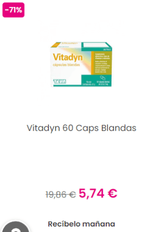 Del 70% al 84% de dto en Promofarma