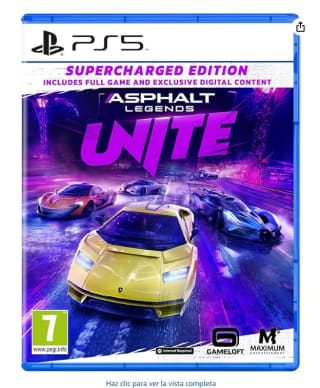 juego Playstation PS5 Asphalt Legends Unite: Supercharged Edition por 19,99€