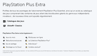12 mois d'abonnement au PlayStation Plus Extra à 59,99€