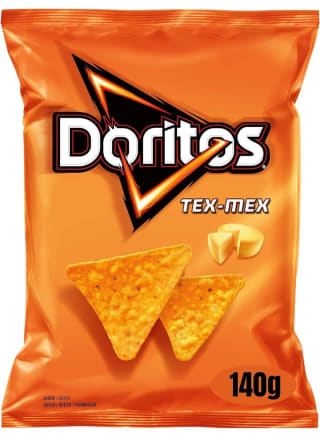Pack de 2 Doritos Tex Mex 140g por 1,78€.